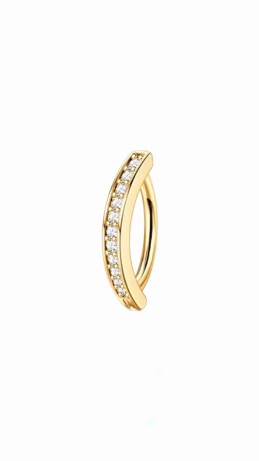 Sparkle navel ring